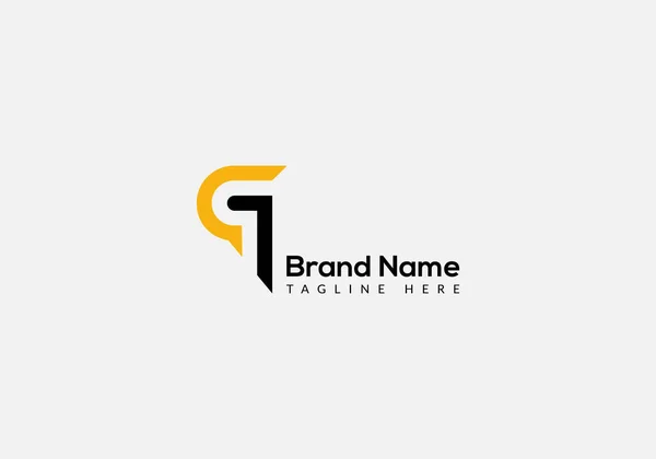 Abstract Carta Moderna Inicial Lettermarks Logotipo Design —  Vetores de Stock