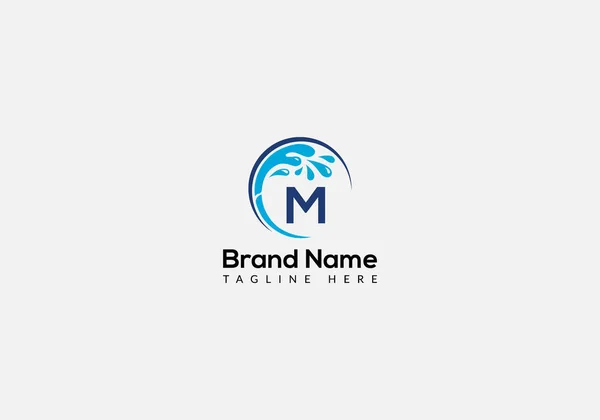 Maid Cleaning Logo Brev Clean House Sign Fresh Clean Logo — Stock vektor