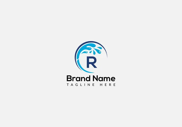 Maid Cleaning Logo Letter Clean House Sign Fresh Clean Logo — 스톡 벡터