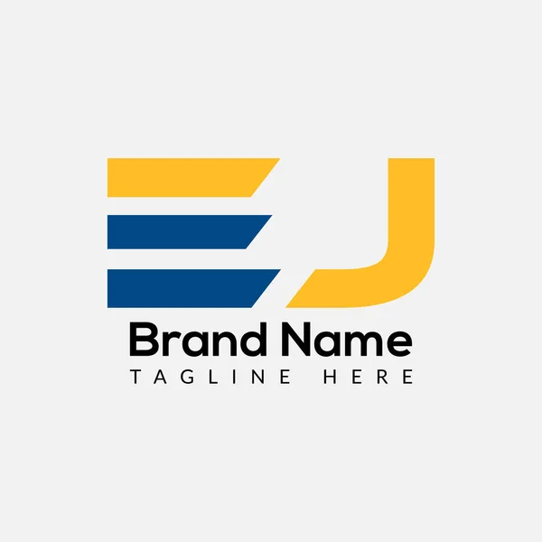 Abstract Letter Modern Initial Logo Design — Vettoriale Stock
