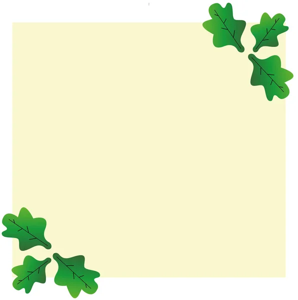 Fabric Print Green Forest Oak Leaf Summer Foliage Seamless Pattern — Vetor de Stock