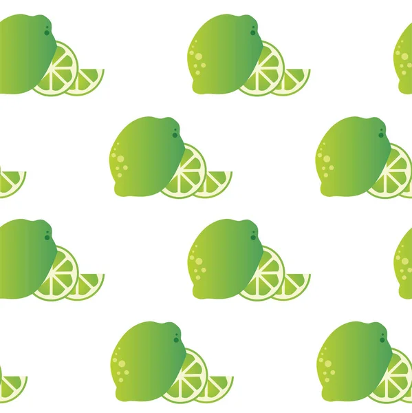 Fresh limes with leaves and mint. Realistic citrus fruit and peppermint. Mojito ingredient