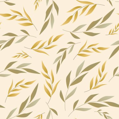 Delicate Blooming Hand drawn paint brused Wild flower ,Meadow floral Seamless pattern Vector illustration artistic style ,Design for fashion , fabric, textile, wallpaper, wrapping and all prints