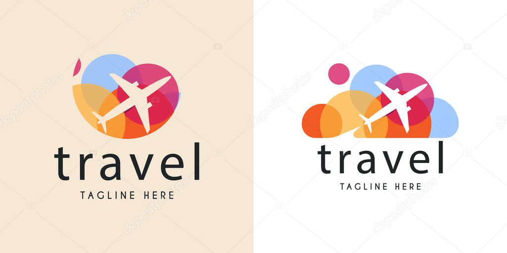 travel and trip vector illustration background