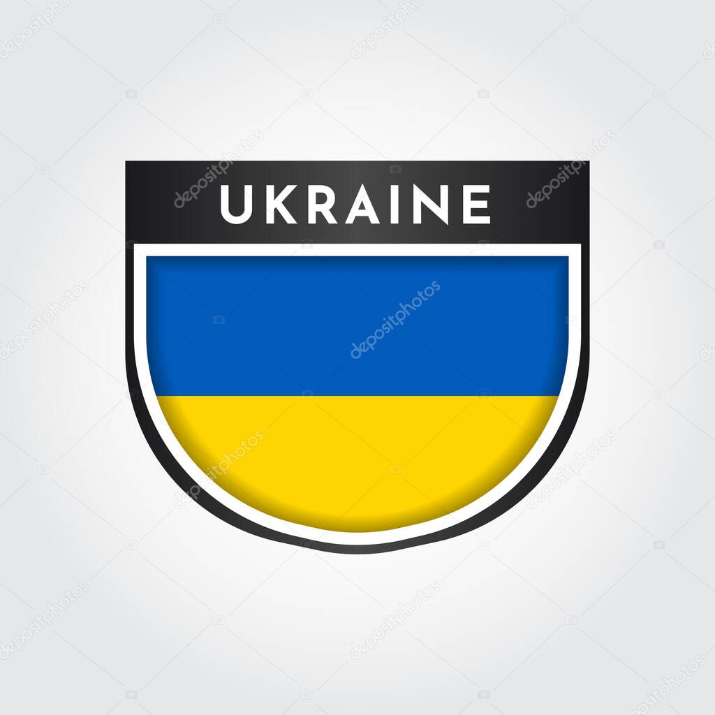 Flag of Ukraine, Ukraine flag Illustration