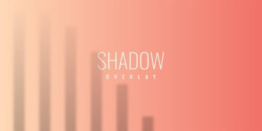 Shadow overlay background illustration template design. Vector eps 10