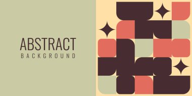 Abstract pattern background illustration template design