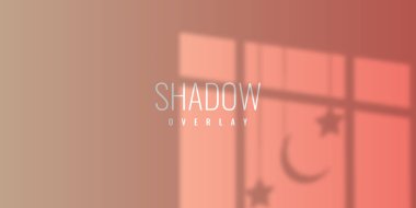 Shadow overlay background illustration template design. Vector eps 10