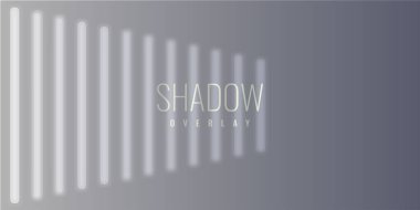Shadow overlay background illustration template design. Vector eps 10