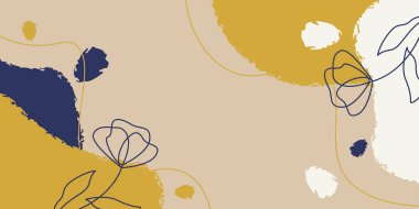 Abstract hand drawn pattern background illustration template design