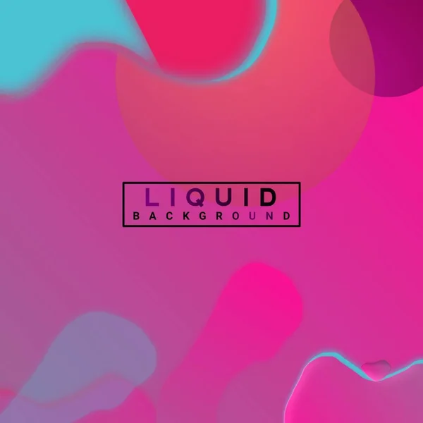 Liquid Abstract Hintergrund Design Illustration — Stockfoto