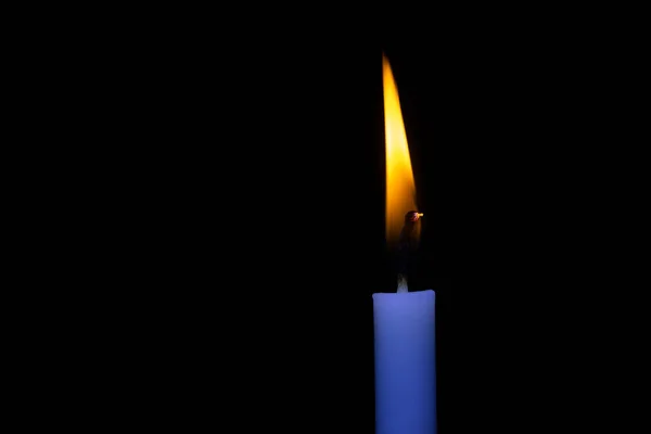 candle light at night, black background