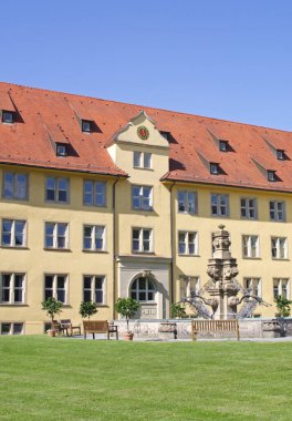 Tarih: Haziran 2012: Winnenden, Almanya açıklaması: Winnenden 'deki barok hastanesi