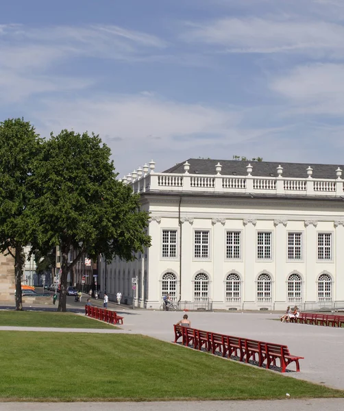 Fridericianum Muzeum Německém Kasselu Postavený Roce 1779 Jedním Nejstarších Veřejných — Stock fotografie