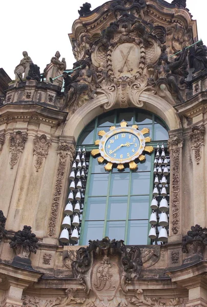 Dresden Zwinger Indaki Çan Kulesinin Görüntüsü 2014 Çekildi — Stok fotoğraf