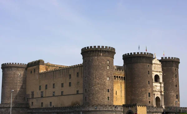 Castel Nuovo Castel Nuovo Naples Est Château Est Des Bâtiments — Photo