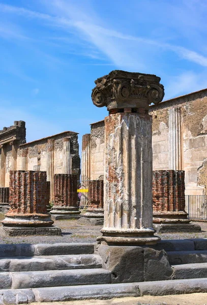 Pompeje Bylo Starobylé Město Kampánii Neapolském Zálivu Které Bylo Stejně — Stock fotografie