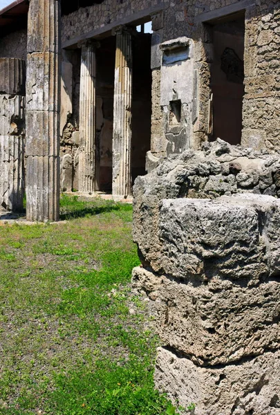 Pompeii Napoli Körfezi Nde Yer Alan Herculaneum Stabiae Oplontis Gibi — Stok fotoğraf