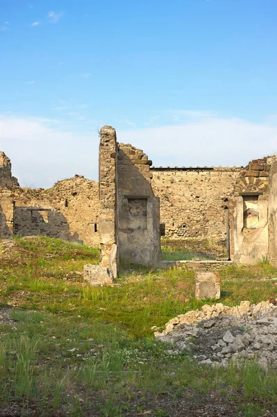 Pompeji War Eine Antike Stadt Kampanien Golf Von Neapel Die — Stockfoto