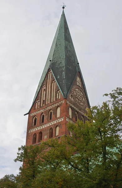 Johanniskirche Una Iglesia Del Pasillo Cinco Aisled Del 14To Siglo — Foto de Stock