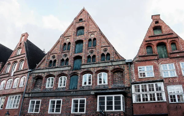 Ciudad Hanseática Lueneburg Enriquecida Por Arquitectura Salina Gótica Renacentista Únicas —  Fotos de Stock