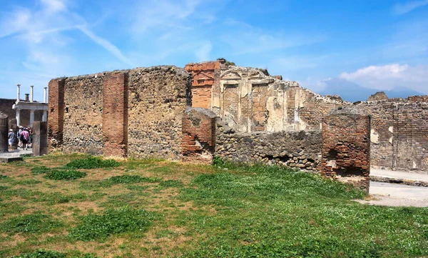 Pompeii Ancient City Campania Gulf Naples Which Herculaneum Stabiae Oplontis — Stockfoto