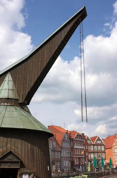 Очаровательный Полудревесный Город Штаде Севере Германии Предлагает Множество Интересных Достопримечательностей — стоковое фото