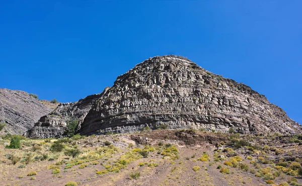 Cajn Del Maipo Kanjon Som Ligger Den Andinska Sydöstra Delen — Stockfoto