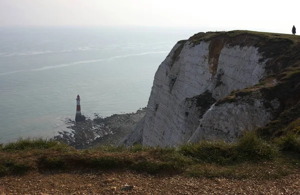 Beachy Head Ist Eine Landzunge Der Südküste Englands Der Nähe — Stockfoto