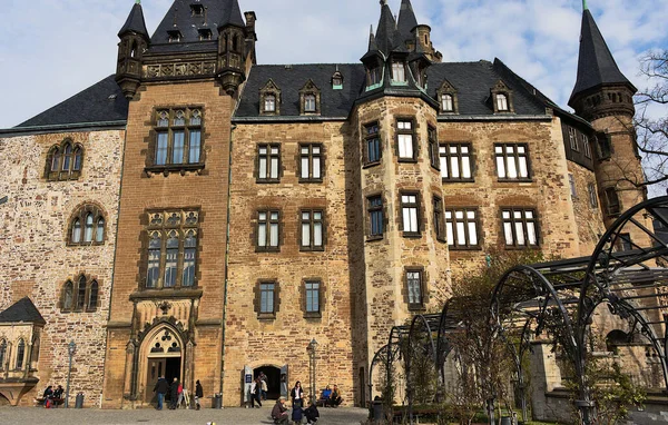 Schloss Wernigerode Wernigerode Saxe Anhalt Reçu Forme Actuelle Fin 19Ème — Photo