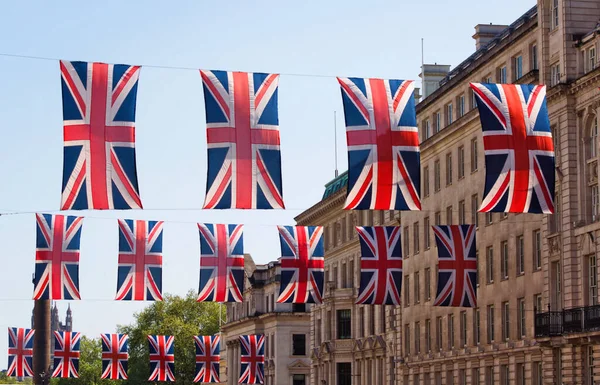 Regent Street London Main Shopping Street Traffic Artery West End — Stock Photo, Image