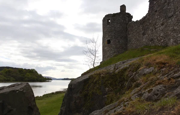 Kilchurn Slott Byggdes Mitten 1400 Talet Sir Colin Campbell 1St — Stockfoto