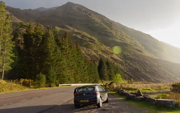 Detta Foto Togs Vår Resa Över Högländerna Till Isle Skye — Stockfoto