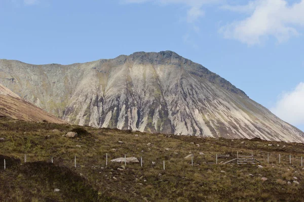 Die Isle Skye Die Durch Eine Brücke Mit Der Nordwestküste — Stockfoto