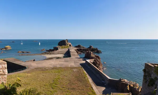 Outer Ward Fortification Elizabeth Castle Island Jersey — Photo