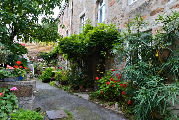 Piece Nature Old Walls Backyard Island Jersey — Stockfoto