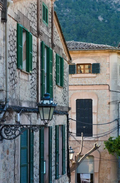 Valdemossa Het Eiland Mallorca Heeft Heel Veel Historische Mooie Huizen — Stockfoto