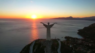 The statue of Christ the Redeemer is located in Maratea, Italy. Created from Carrara marble, and the third tallest statue of Jesus in Europe.