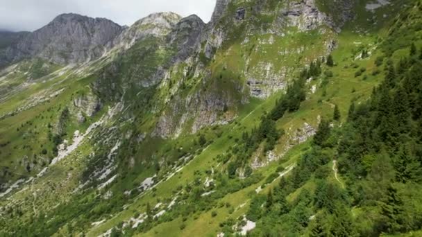 Filmed Krn Mountains Slovenia Krn Mountains Part Julian Alps North — Stock videók