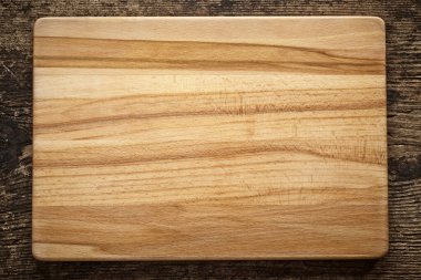 wooden board on wood background