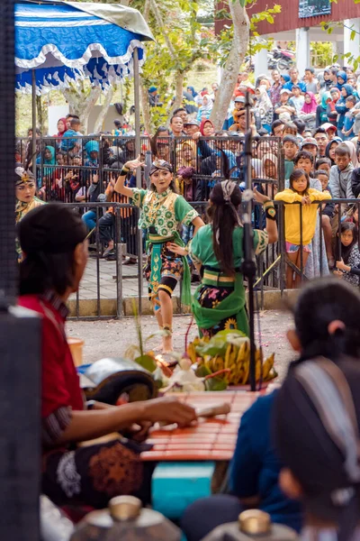 Jathilan Dance Hours Stop Breaking Muri Record Una Danza Tradicional —  Fotos de Stock