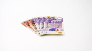 Yığınla İngiliz 20 ve 10 Pound Toplam 100 GBP