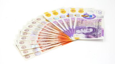 İngiliz 20 ve 10 Pound Nota hayranı