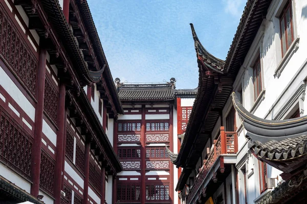 Shanghai Chine Septembre 2019 Bâtiments Anciens Style Architectural Chinois Convertis — Photo