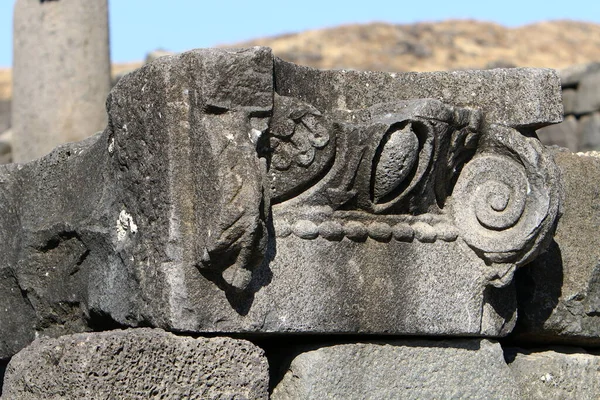 Ruinen Eines Großen Byzantinischen Klosters Kursi Ufer Des Tiberiassees Westhang — Stockfoto