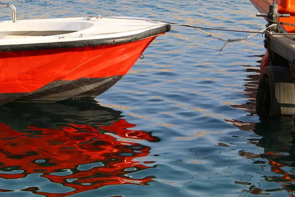 Boats Yachts Dock Seaport Tel Aviv Mediterranean Sea Israel — Fotografia de Stock