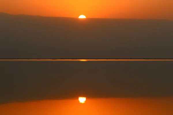 Цвет Неба Утром Восходе Солнца Гор — стоковое фото