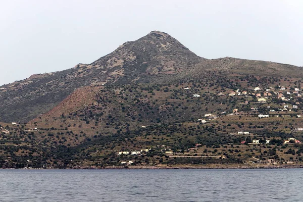 Mountain Landscape Greek Islands Aegean Sea — ストック写真