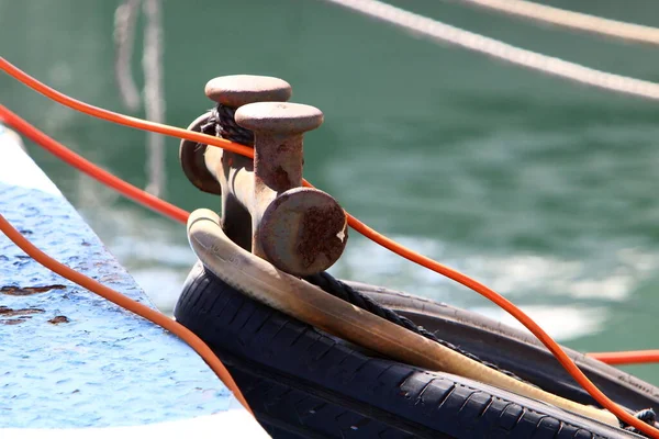 Liegeplatz Meer Für Festmachende Boote Und Yachten — Stockfoto