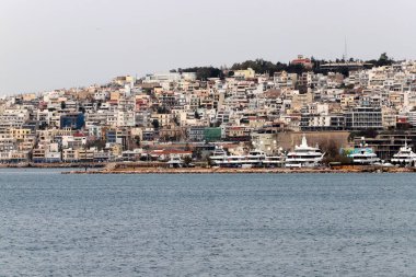 Atina şehir merkezindeki binalar ve yapılar Yunanistan 'ın başkenti. 